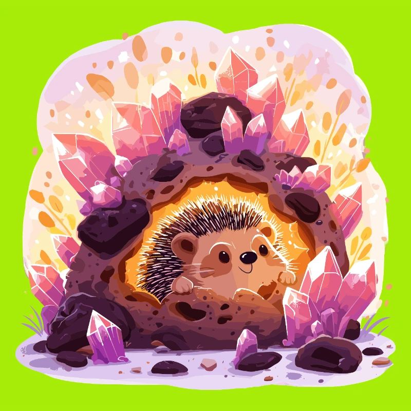 Crystal Cave Hedgehog