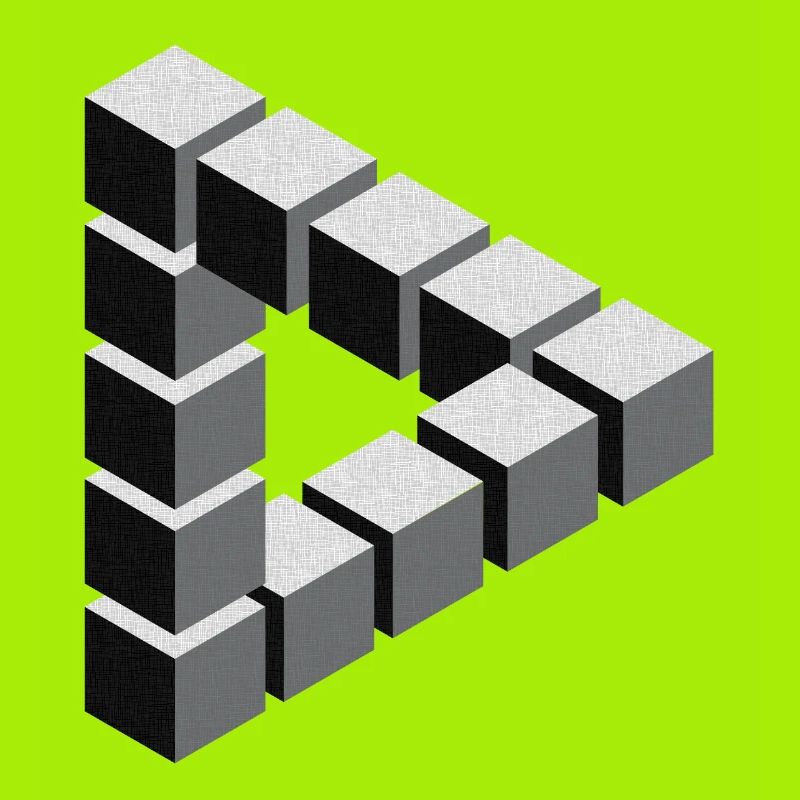 Impossible Figure Escher Geometry Fantasy