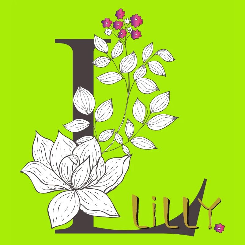 Letter L Lilly