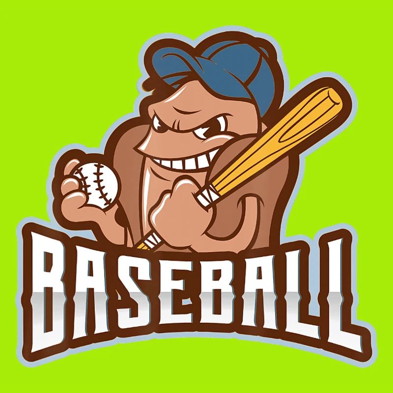 Rogue Batter Baseball-Maskottchen