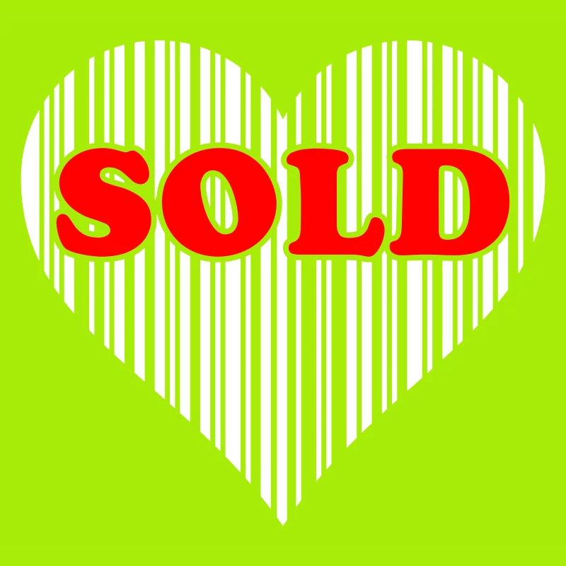 Herz Barcode Liebe – Sold Code Strichcode Geschenk