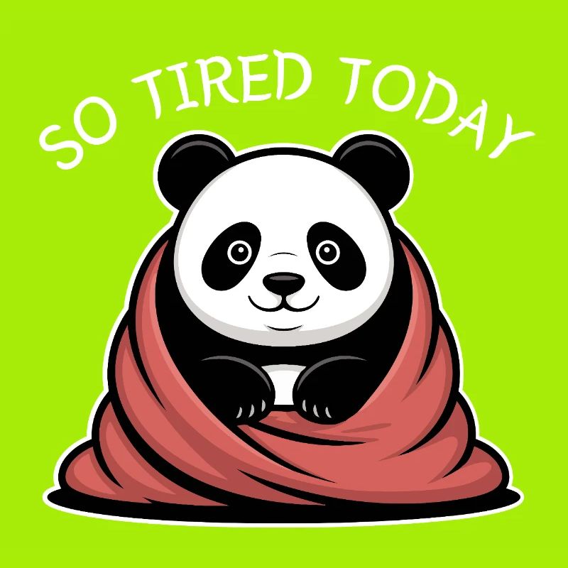 Panda Cuddle Dream Under Blanket
