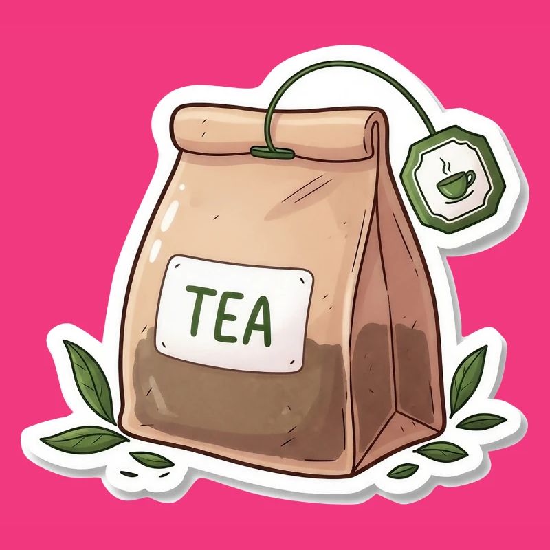 Teebeutel Illustration