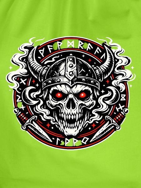 Vikingenschädel Feuerkreis