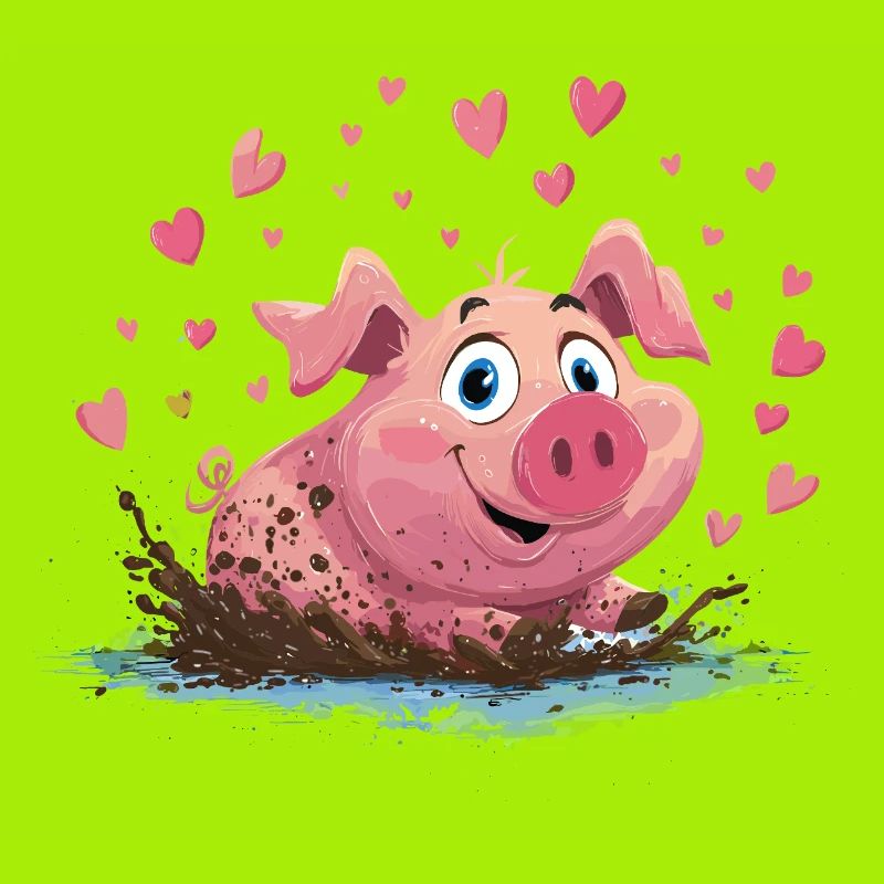 Le Cochon dans le Cœur de Boue