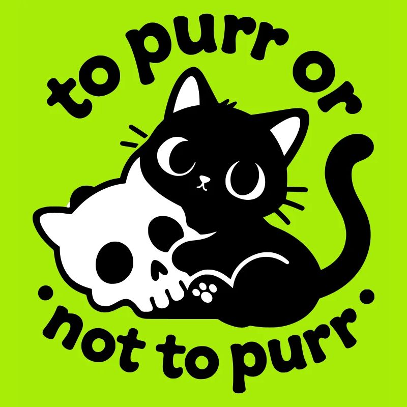 Ronronner ou ne pas ronronner | Diction du chat noir