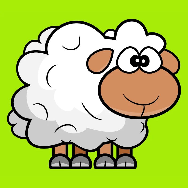 Cartoon Comic Sheep