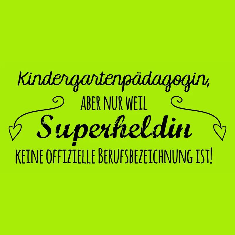 Stoffbeutel: "Kindergartenpädagogin"