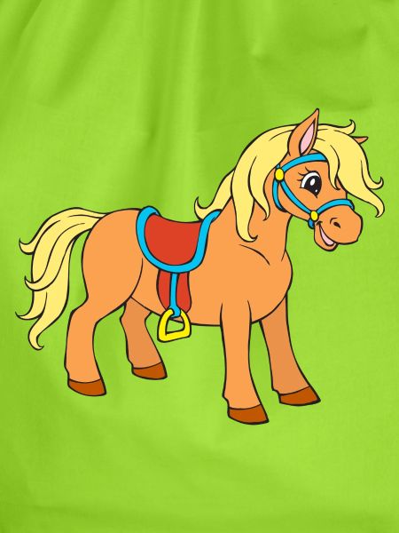Fröhliches Pony Kleines Pferd