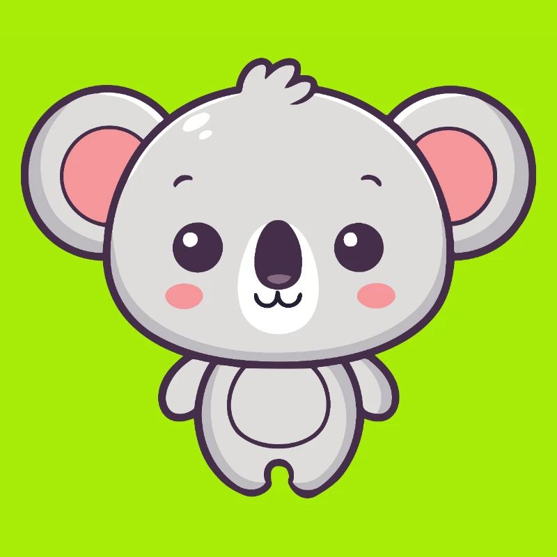 Koala Soft Pastel Drawing