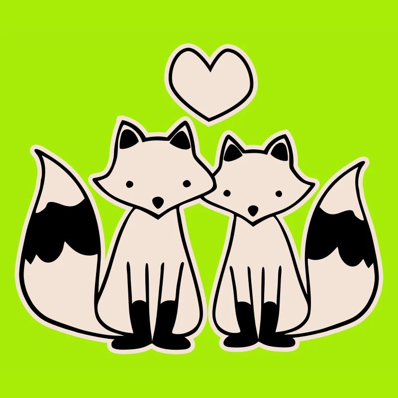Renards amoureux