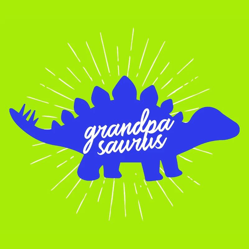 Grandpasaurus Stegosaurus Dinosaurier-Opa