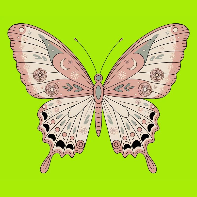 Boho Schmetterling