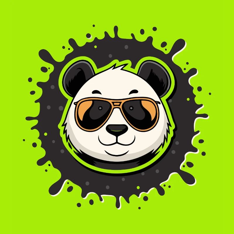 Panda Chic Gläser oranger Spritzer