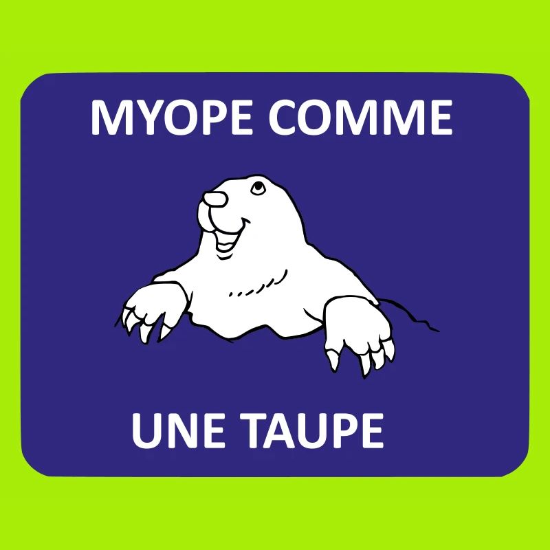 Short-sighted as a mole