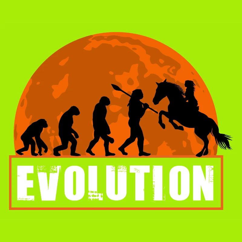 Évolution du jockey de courses de chevaux Cavalier