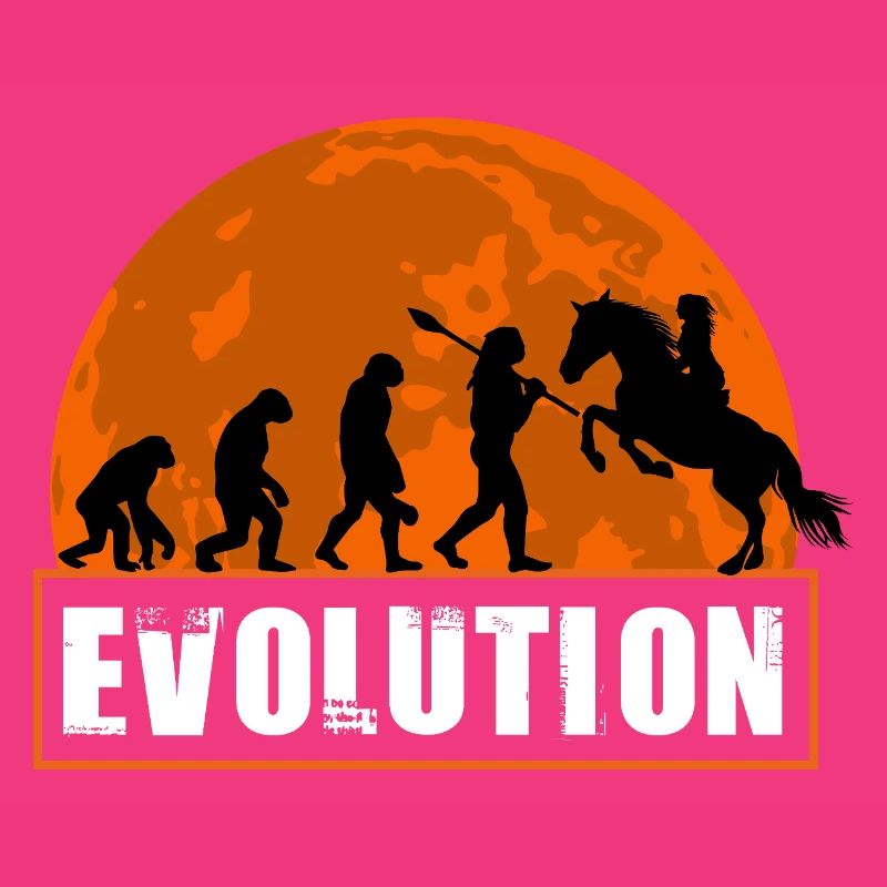 Évolution du jockey de courses de chevaux Cavalier