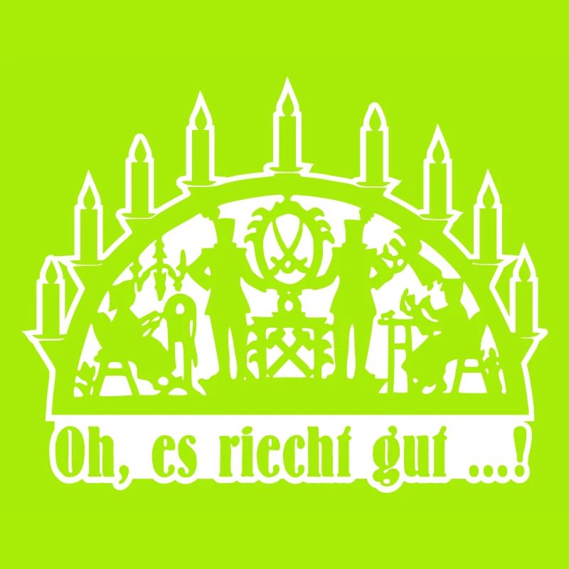 Schwibbogen - Oh es riecht gut (Differenzbild)