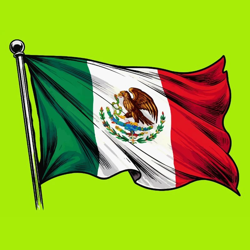 Mexiko Flagge