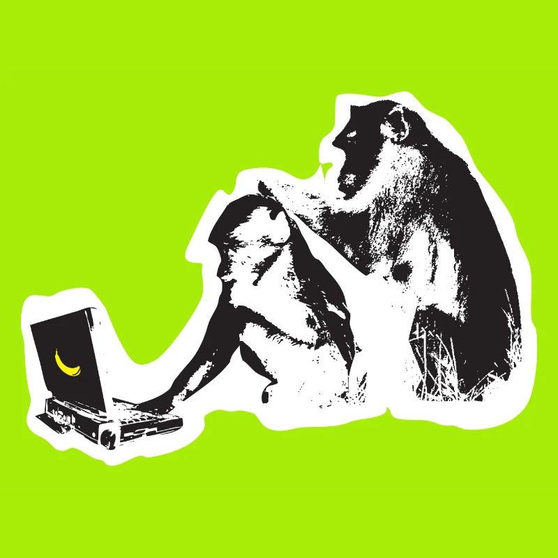 Street Art Tech Monkey