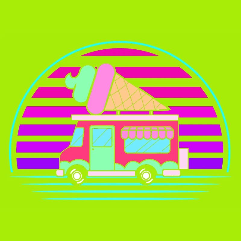 Eiscreme Eiswagen Eis Eisdiele