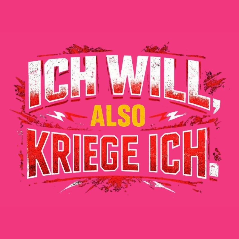 Ich Will also Krieg Ich – Statement für Gewinner