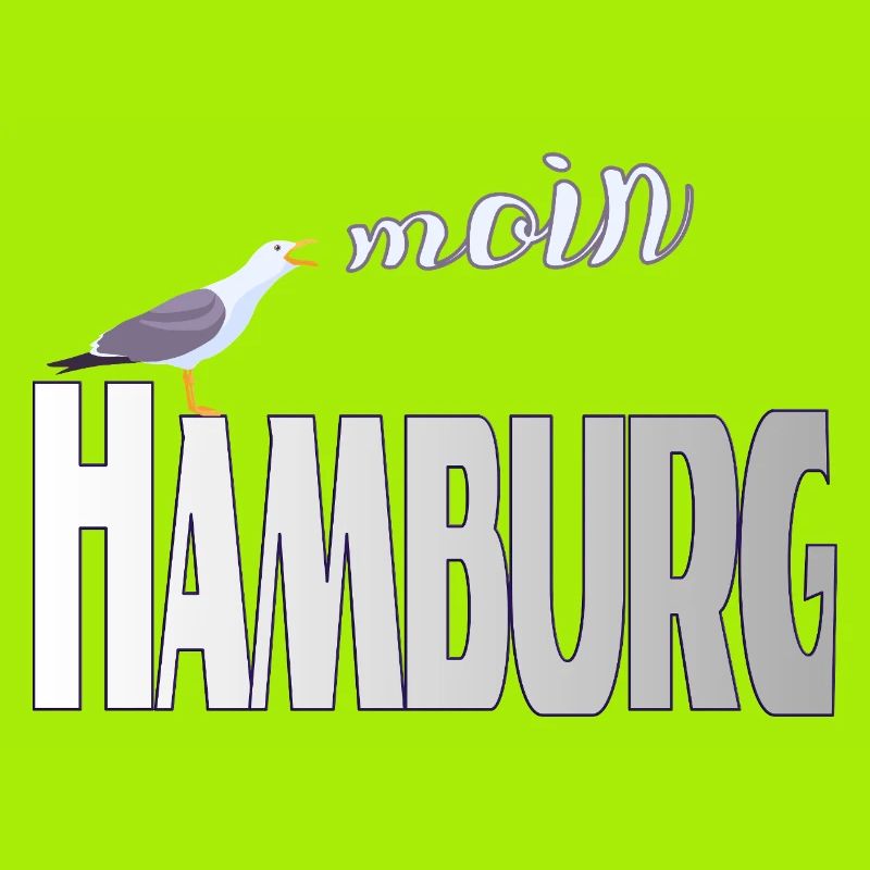 Hamburg Möwe & Moin Design
