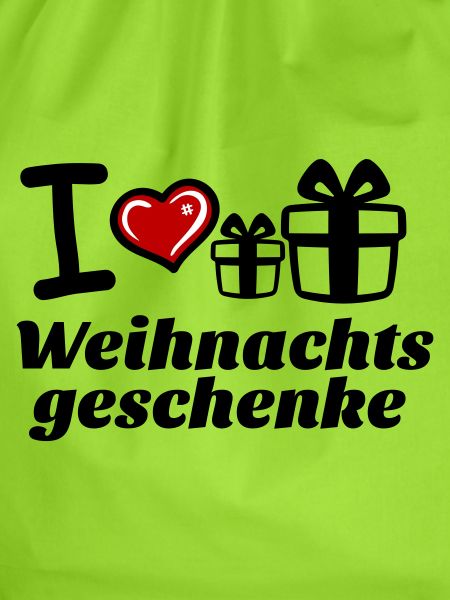I Love Weihnachtsgeschenke 