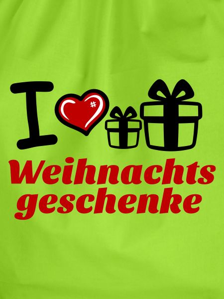 I Love Weihnachtsgeschenke 