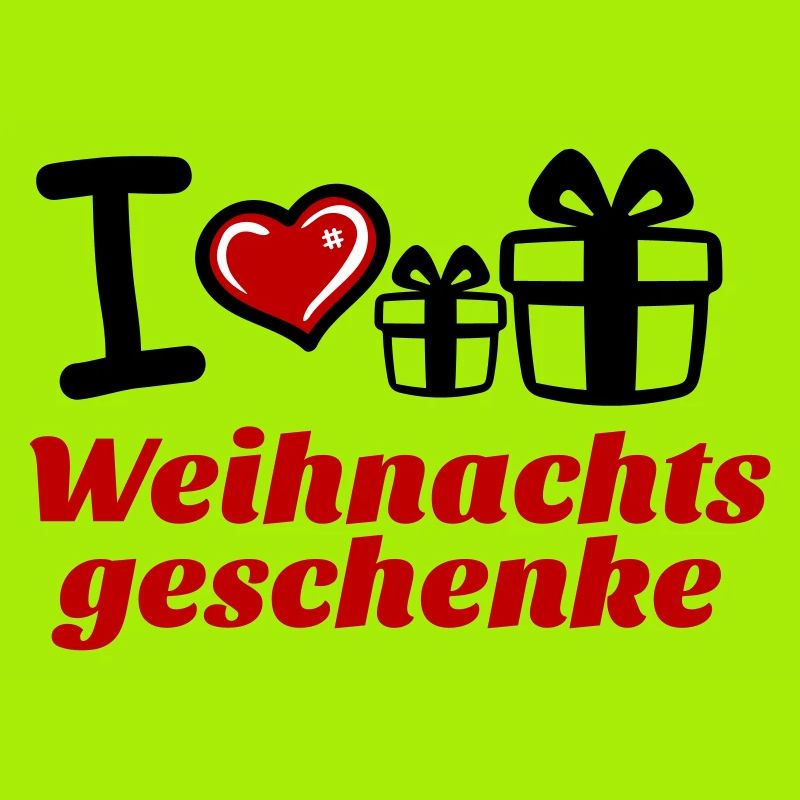 I Love Weihnachtsgeschenke 