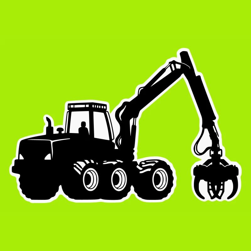 Harvester Silhouette