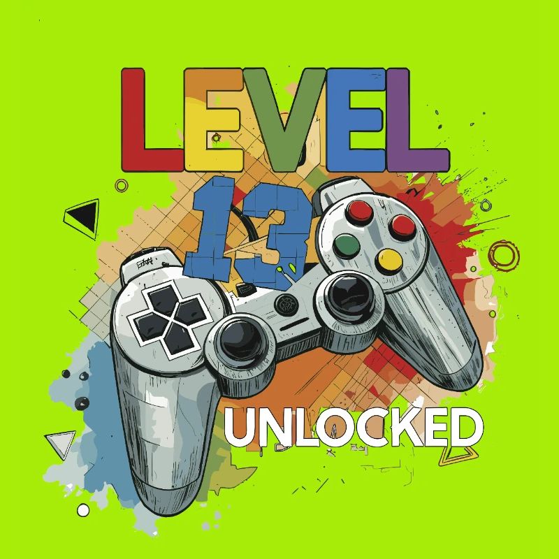 Level 13 Freigeschaltet Controller Graffiti Geburt