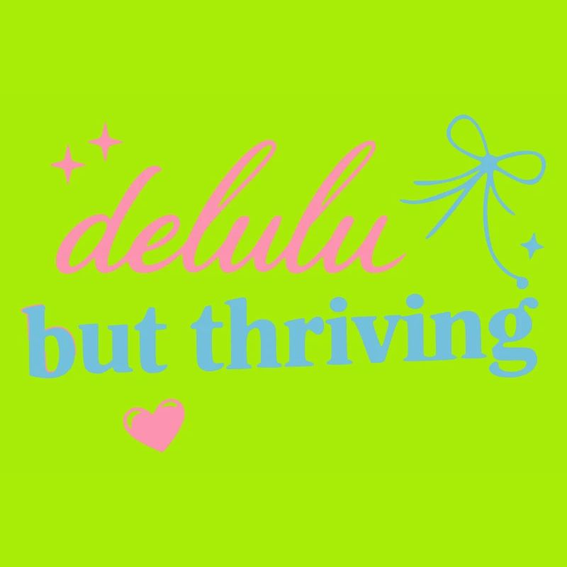 Delhu Thriving Script Logo