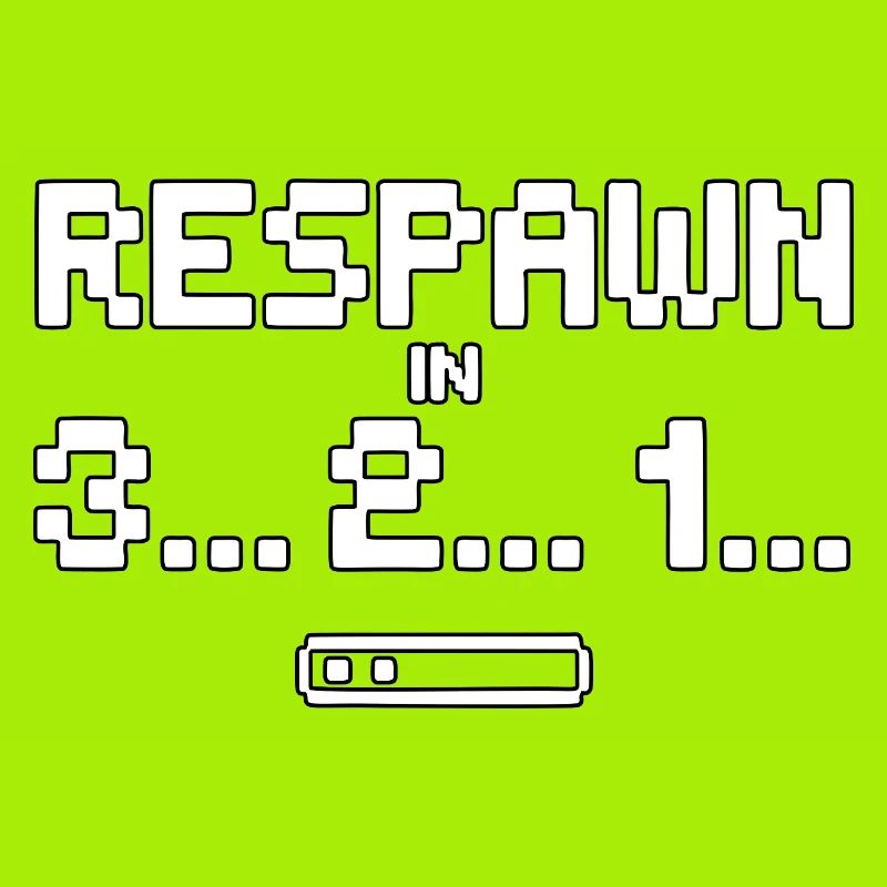 Compte à rebours de réapparition en pixel art