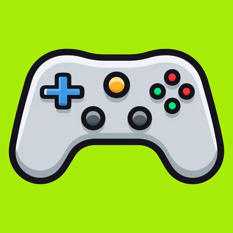 Gamepad Logo, Controller, Retro Console