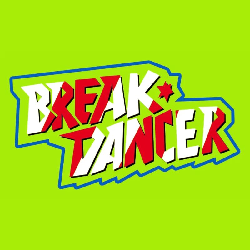 Vibrante Breakdancer Illustration