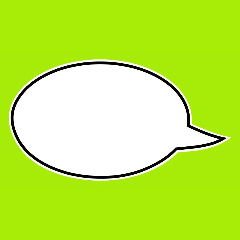 Sprechblasen Comic links