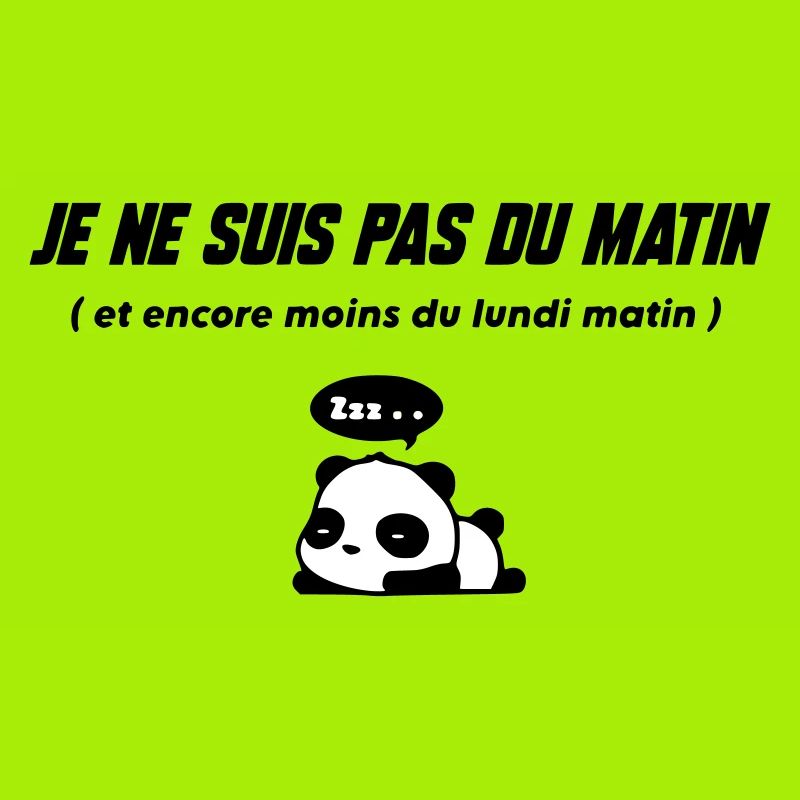 Sleeper Panda Illustration