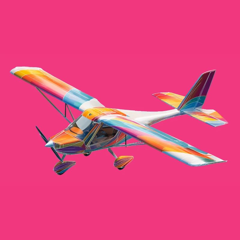 RC Rainbow Airplane Pattern