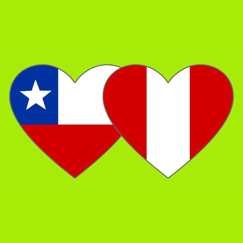 Chile_Peru_Flagge_Herz