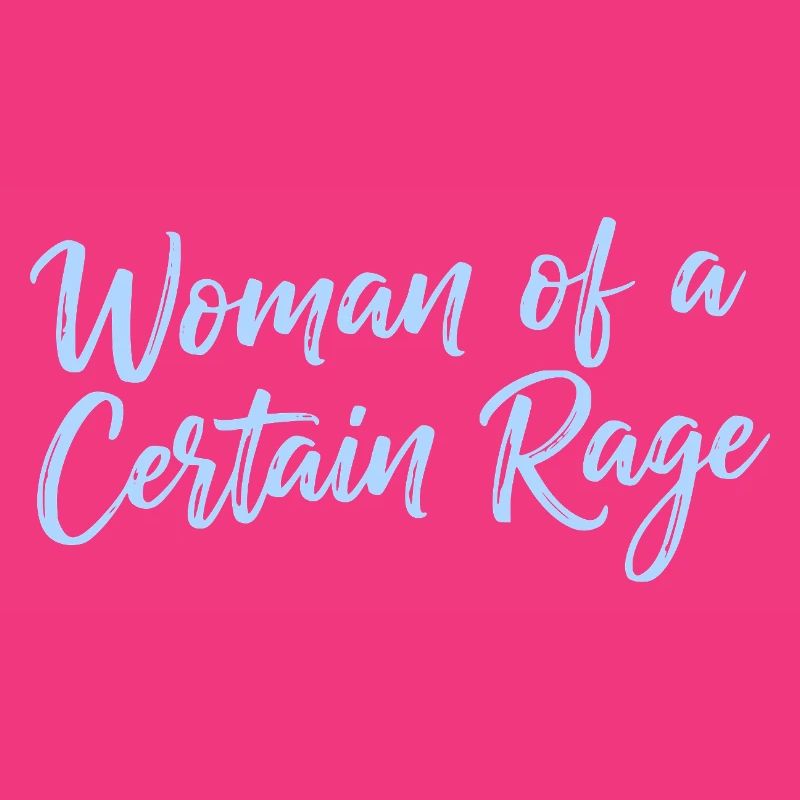 Femme d’une certaine rage Déclaration de design