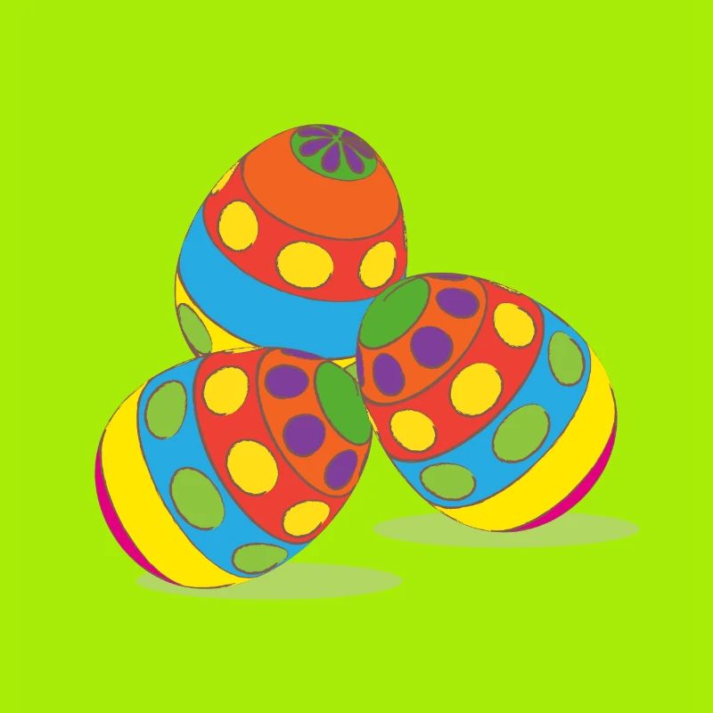 Easter eggs, easter, happy easter, happy eastern