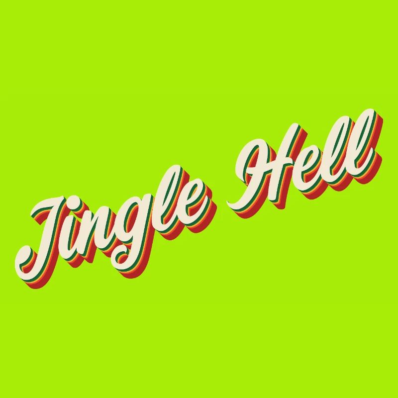 Jingle Hell Conception de Noël