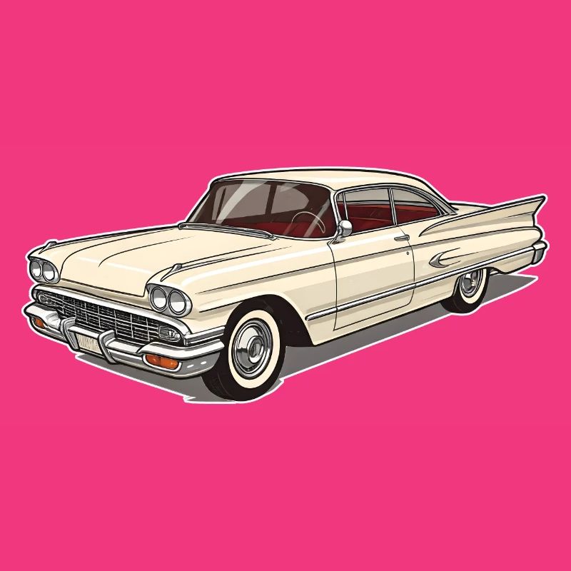 Klassischer Oldtimer - Elegantes Retro-Autodesign