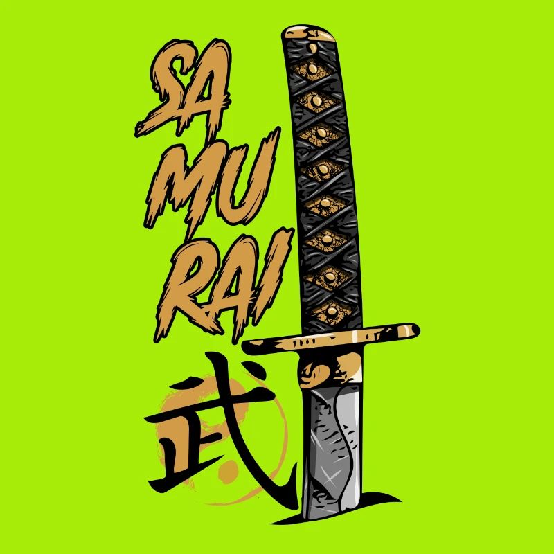 Samurai katana warrior