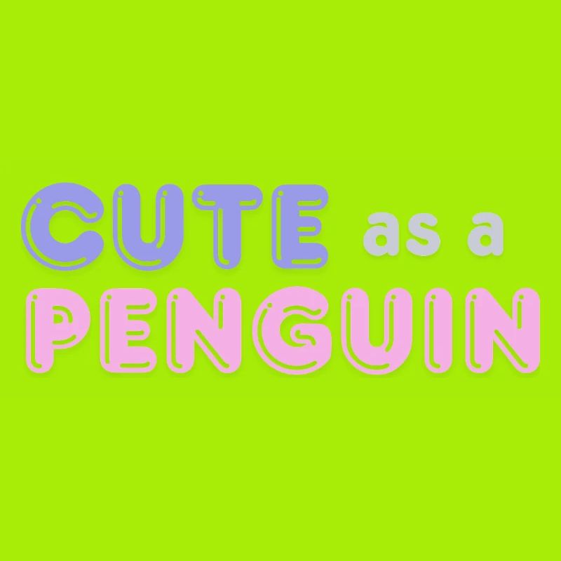 Cute as a Penguin