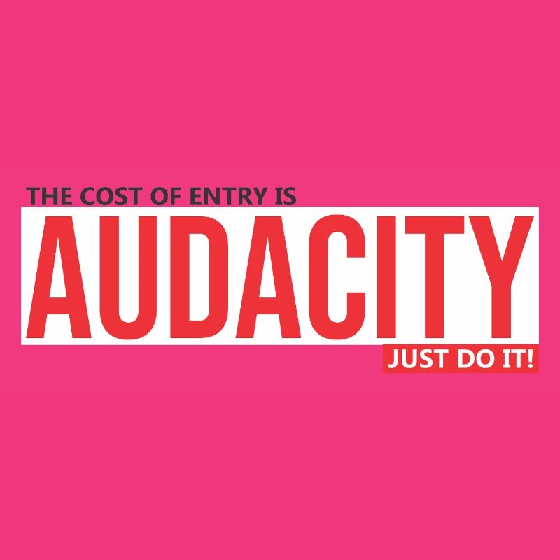 Audacity Mut zum Sprung