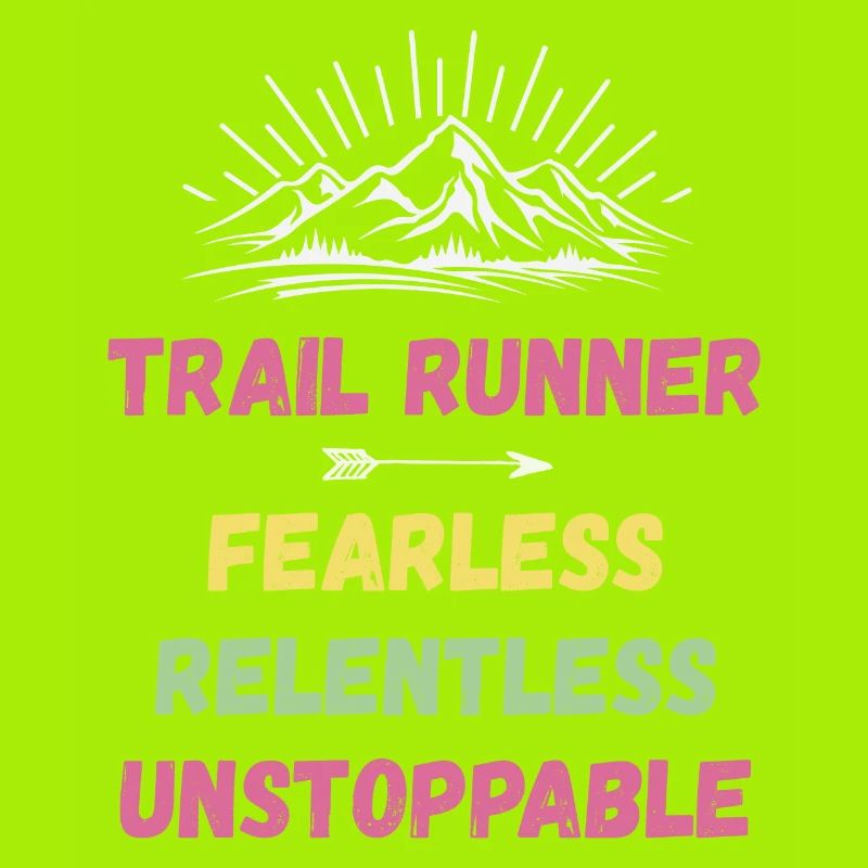 Coureur de trail - Intrépide. Implacable. Imparable.