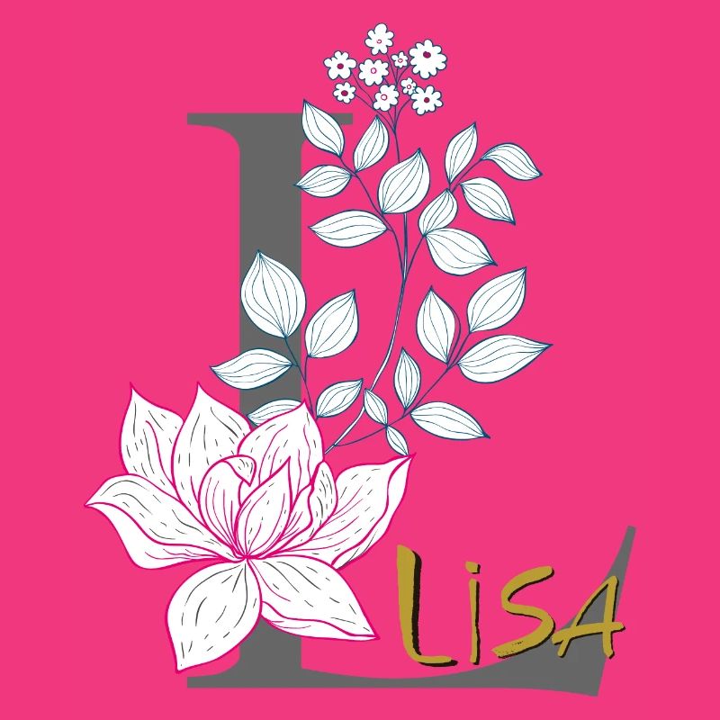 Buchstabe Initiale Lisa