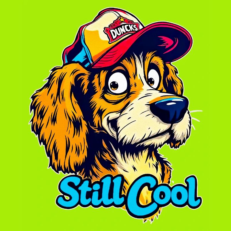 Maskottchen Still Cool Dog